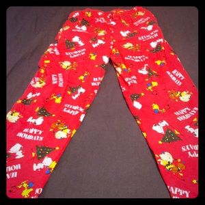 Holiday Peanuts Pajama Pants